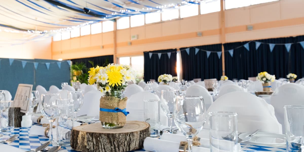 Birthday party photo booth with kids and guests having fun